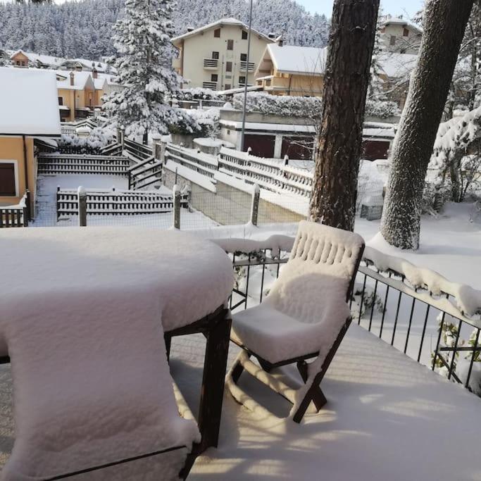 Antico Chalet Momosa Maxi v zimě