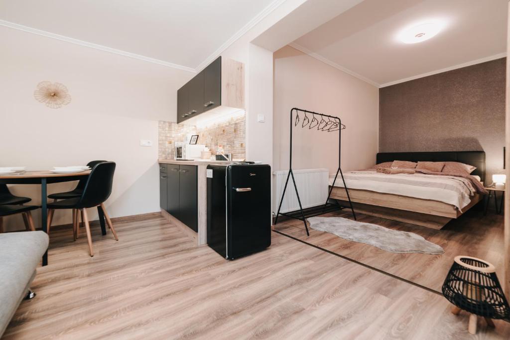 Köök või kööginurk majutusasutuses Oliver Apartman