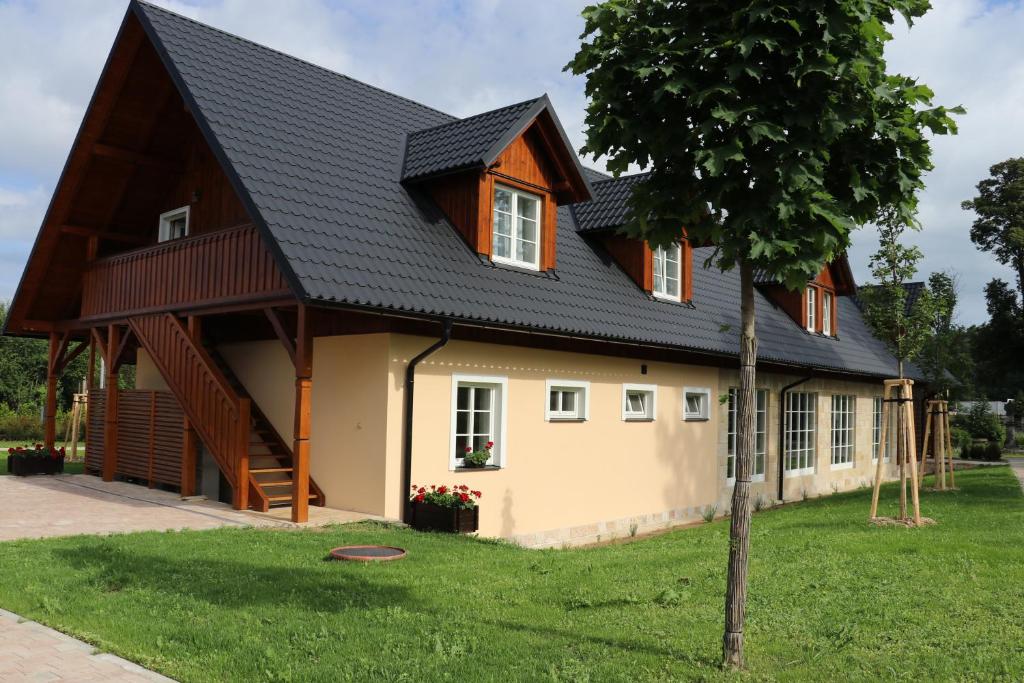 Budova, kde se apartmán nachází