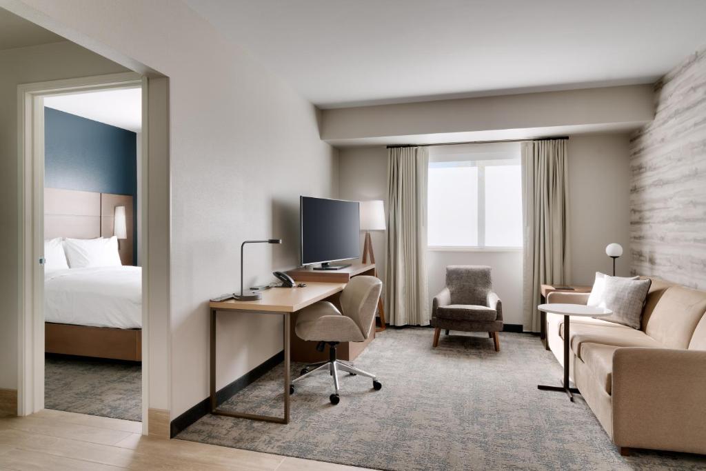 Postel nebo postele na pokoji v ubytování Residence Inn by Marriott Vail