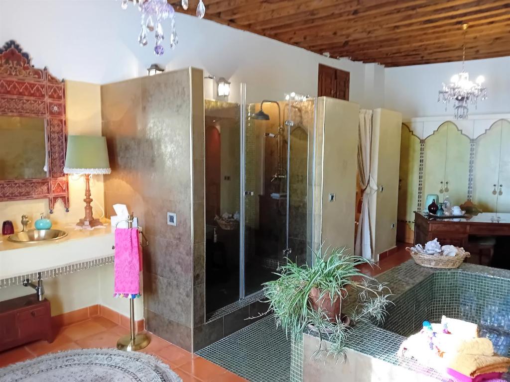 Un baño de Casa Palacio Rincón de la Catedral