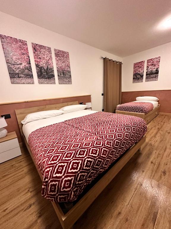 Postel nebo postele na pokoji v ubytování C’era una volta un Re…
