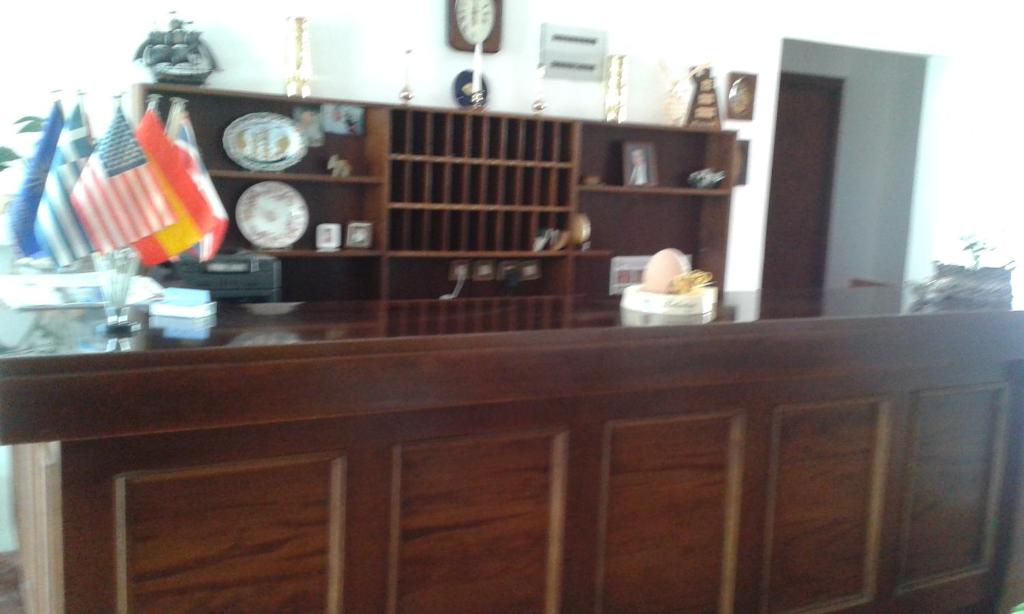 Lounge nebo bar v ubytování Plaza Hotel
