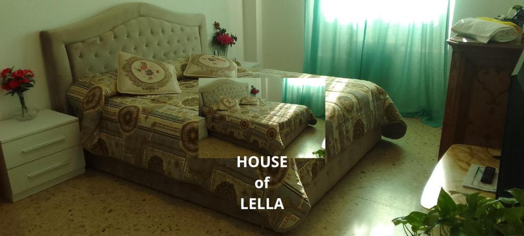 Llit o llits en una habitació de "Lella's house" Appartamento 2 Camere da letto