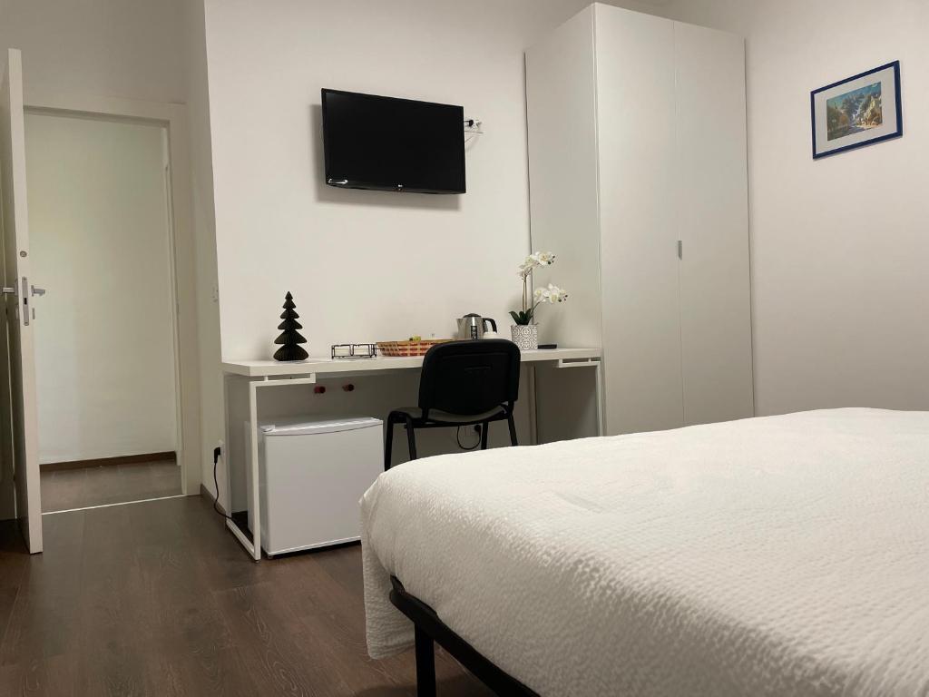 TV a/nebo společenská místnost v ubytování Nest & Relax