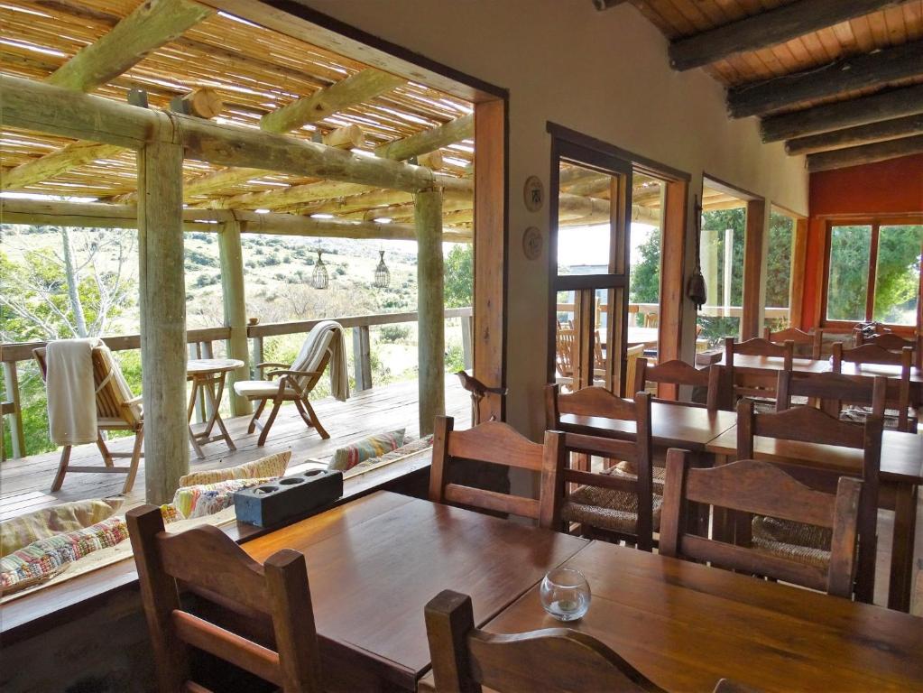 Restaurace v ubytování Valle del Hilo de la Vida