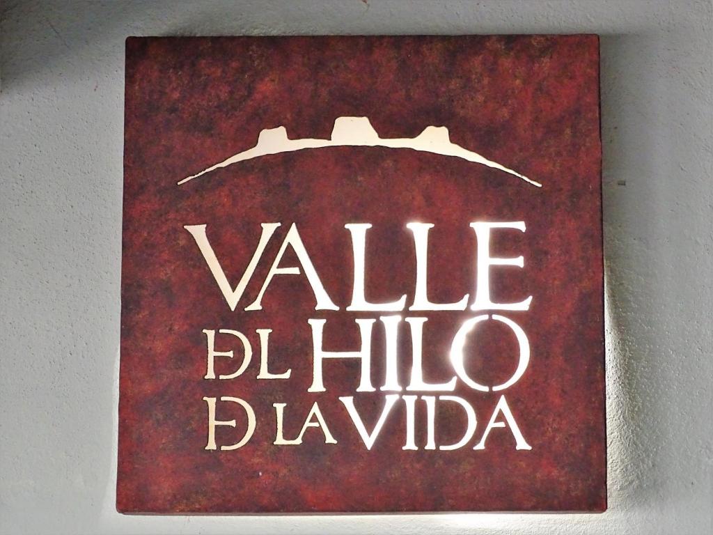 Certifikát, hodnocení, plakát nebo jiný dokument vystavený v ubytování Valle del Hilo de la Vida