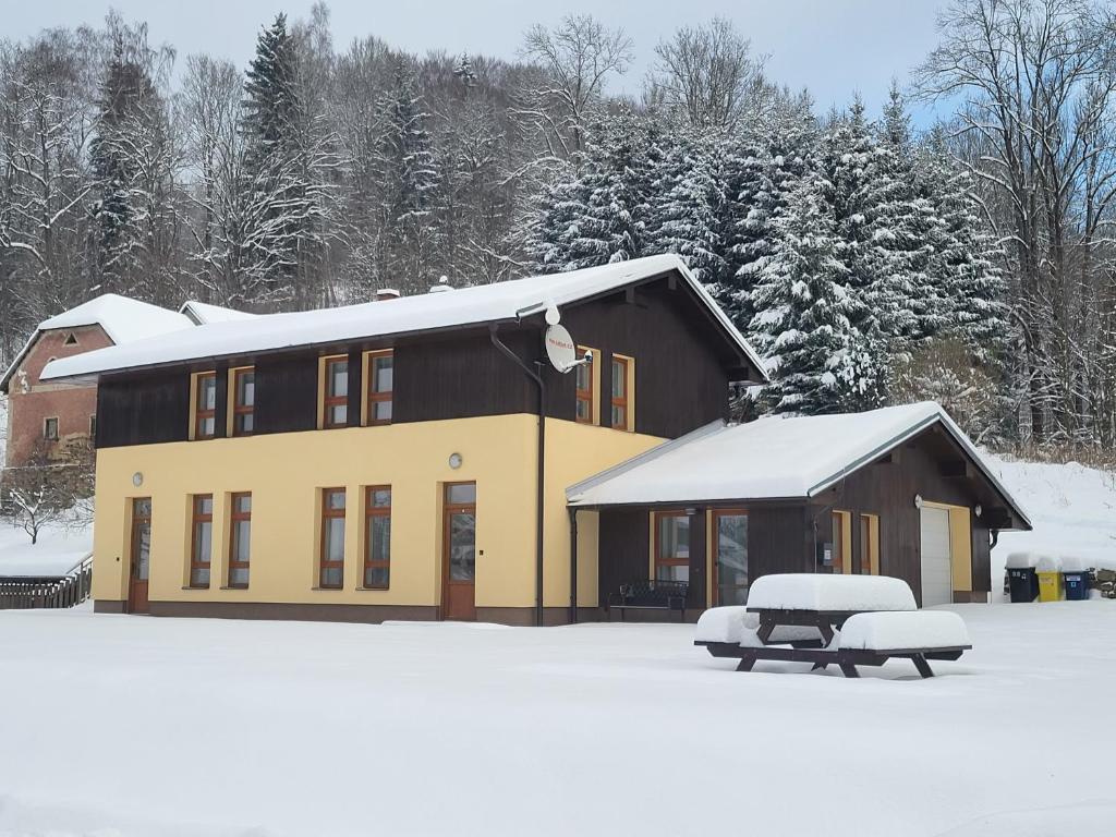 Apartmány Mlýnská v zimě