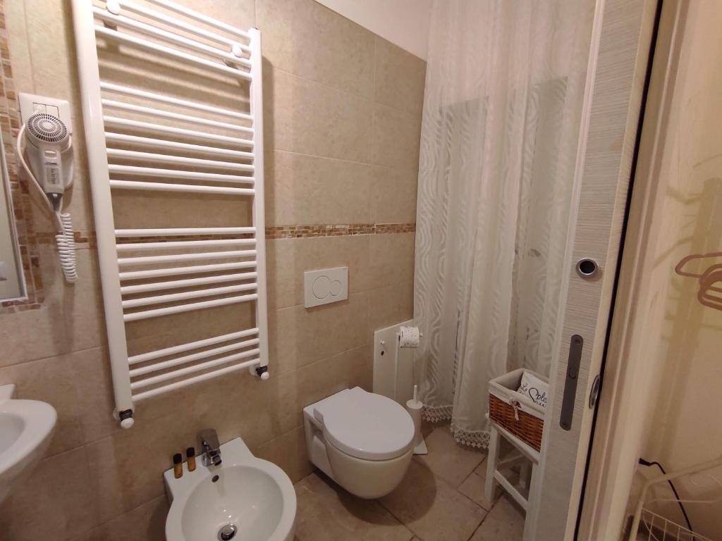 Koupelna v ubytování Lo splendore dei Sassi