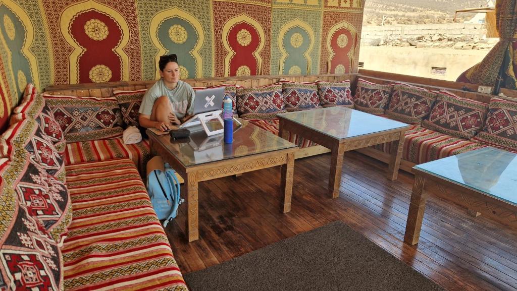 Posezení v ubytování Kekai Surf House