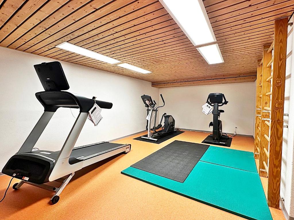 Fitness centrum a/nebo fitness zařízení v ubytování Kleines Juwel, zentral, mit Garage und Pool - CB102