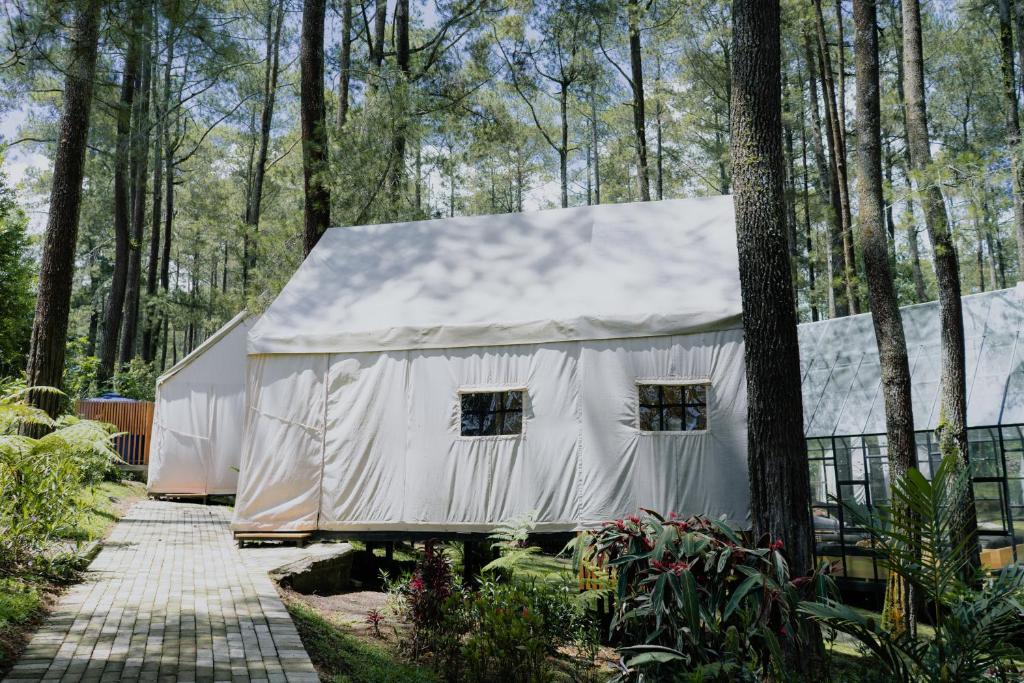 Zahrada ubytování Luxury Deck Cabin