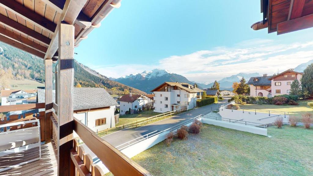 Nespecifikovaný výhled na hory nebo výhled na hory při pohledu z apartmánu