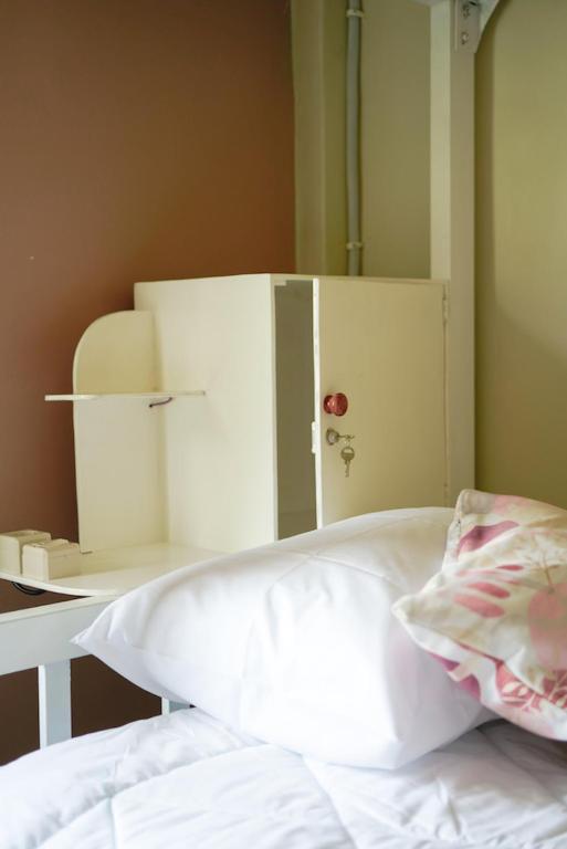 Postel nebo postele na pokoji v ubytování Bajo Bunkhouse