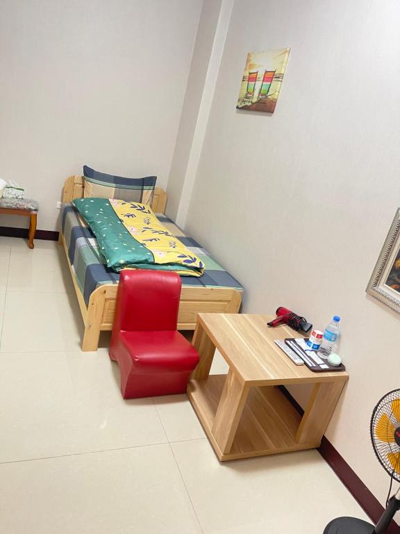 Uma área de estar em Holiday Homestay