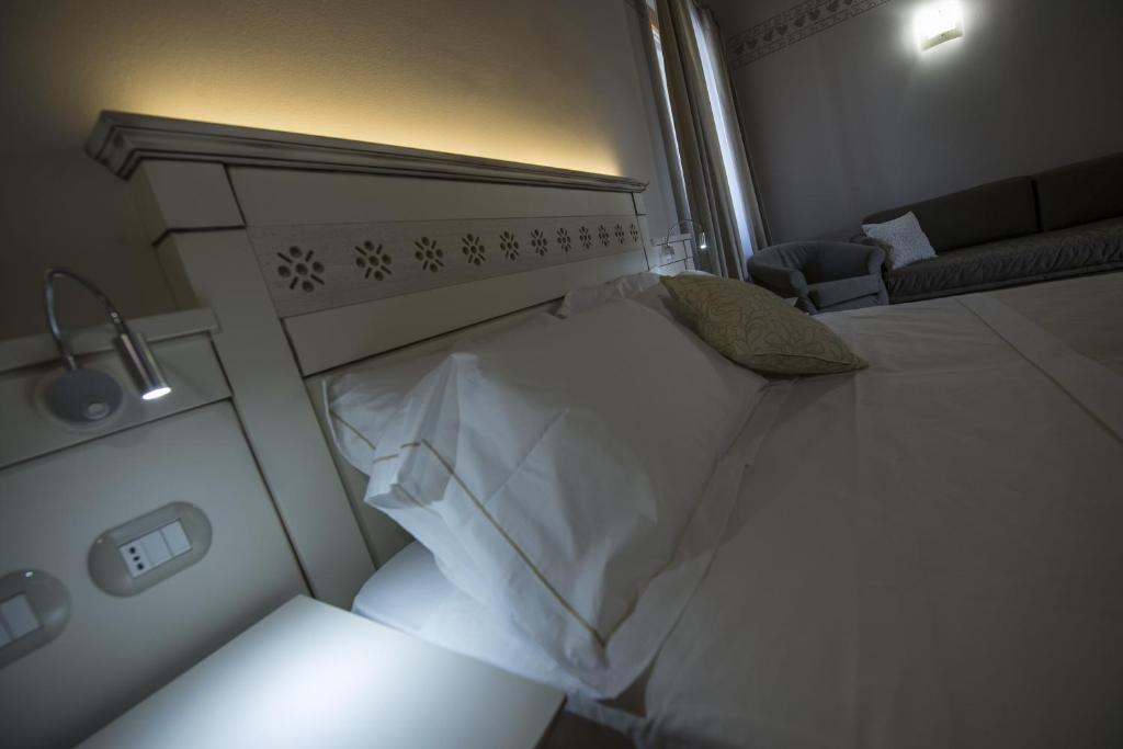 Cama o camas de una habitación en Hotel Sesmones