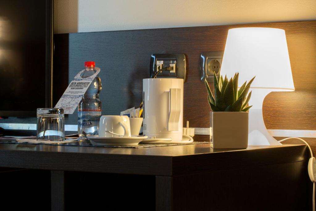 Nápoje v ubytování Euro Hotel Residence