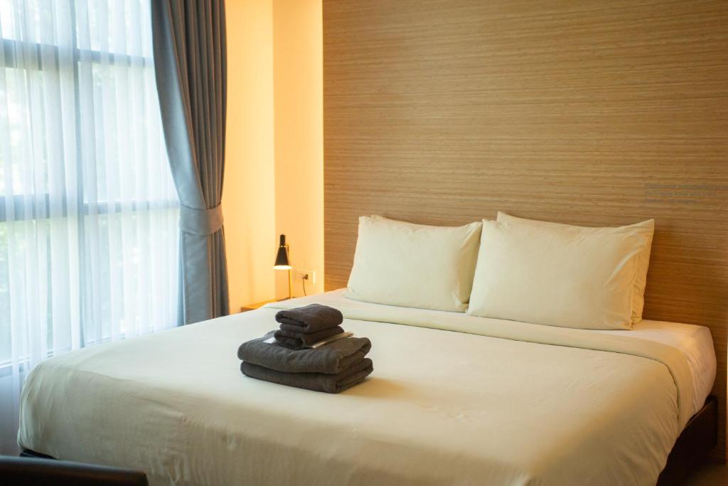 Postel nebo postele na pokoji v ubytování ISTY Design Hotel