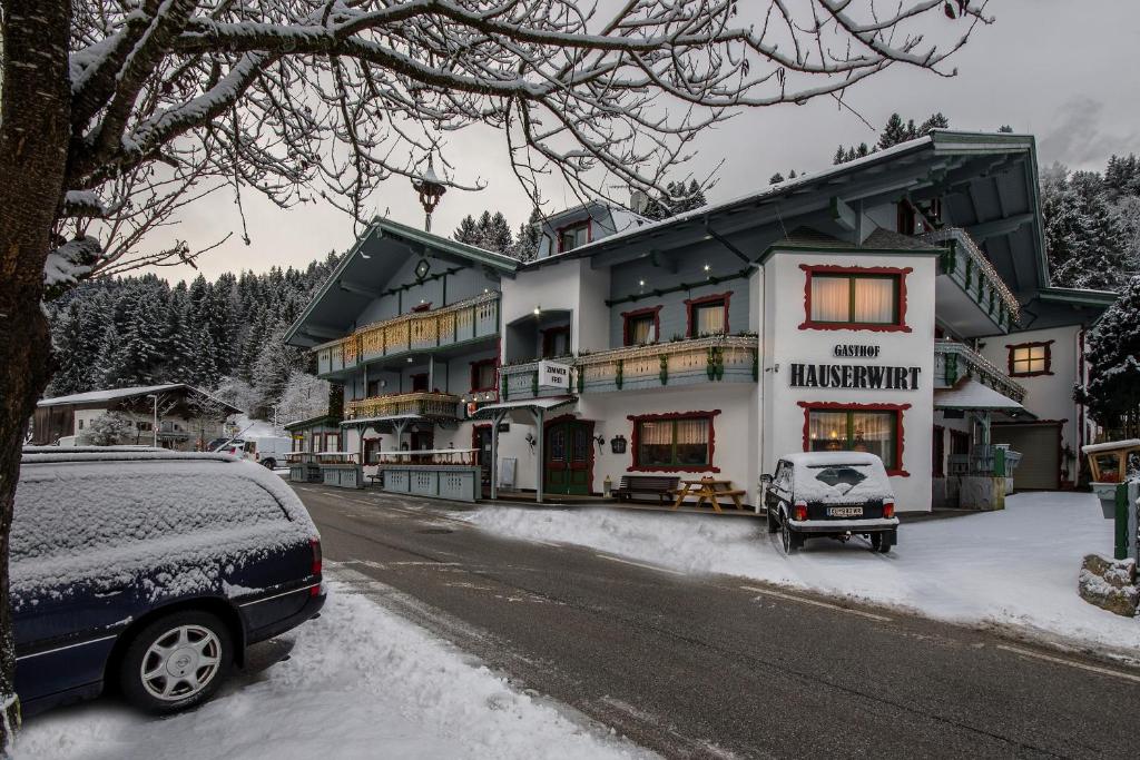 Gasthof Hauserwirt v zimě