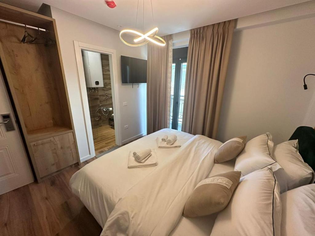Letto o letti in una camera di Vila Lordev