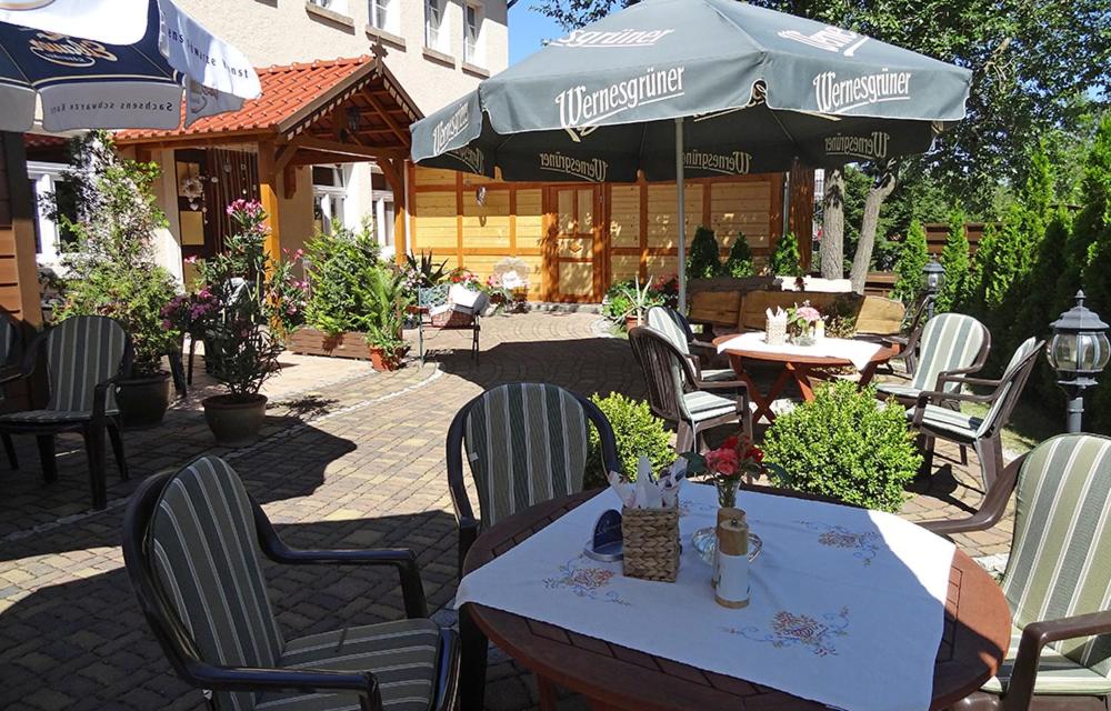 Restaurace v ubytování Weißer Stein Jonsdorf