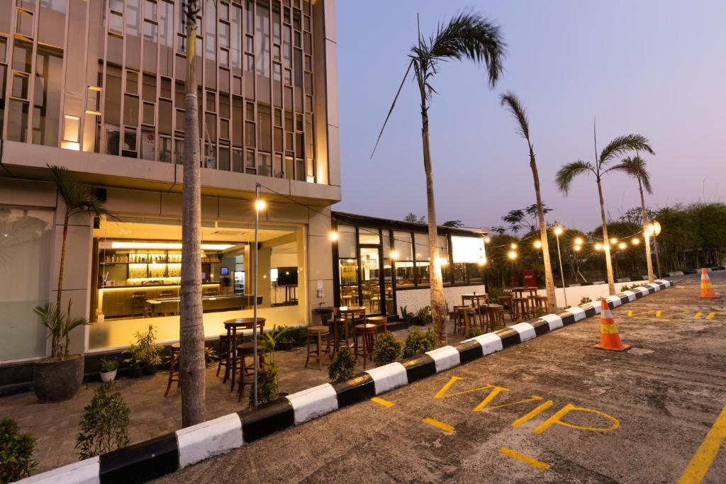 Budova, kde se hotel nachází