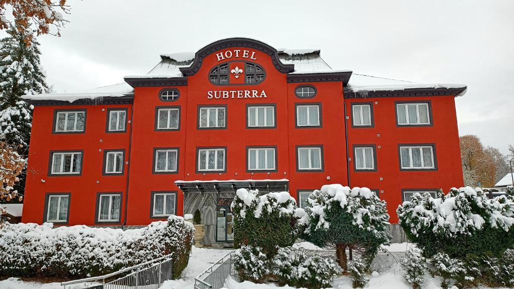 Active & Wellness Hotel Subterra v zimě