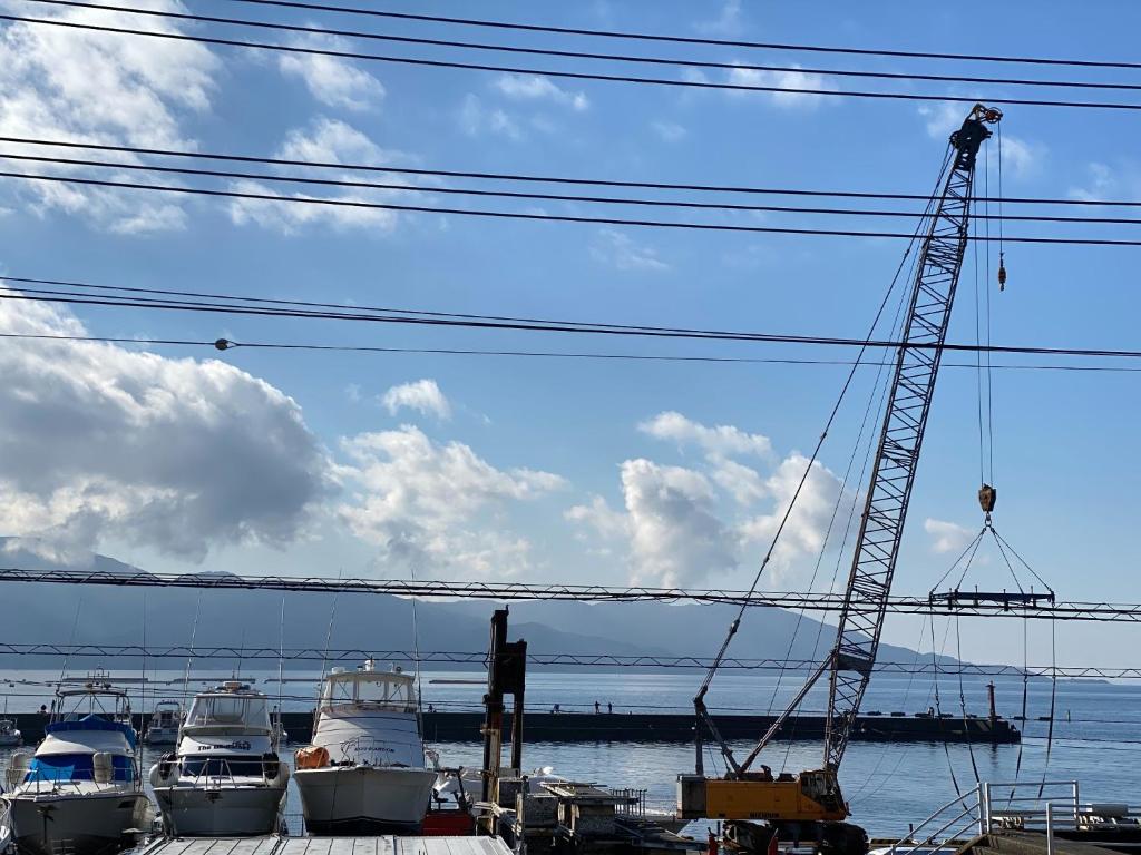 沼津市にあるMarina and Numazu 2F - Vacation STAY 11221vの鶴船の集団