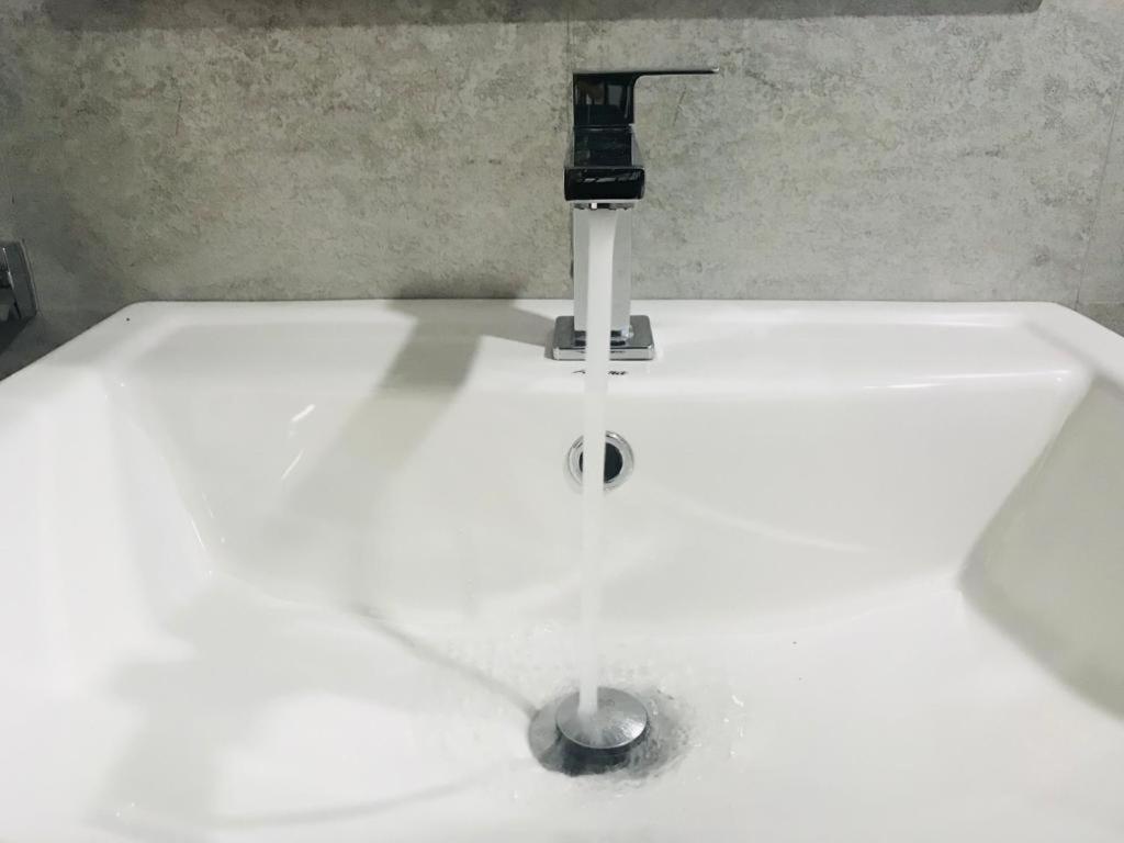 Koupelna v ubytování Lora Homestay