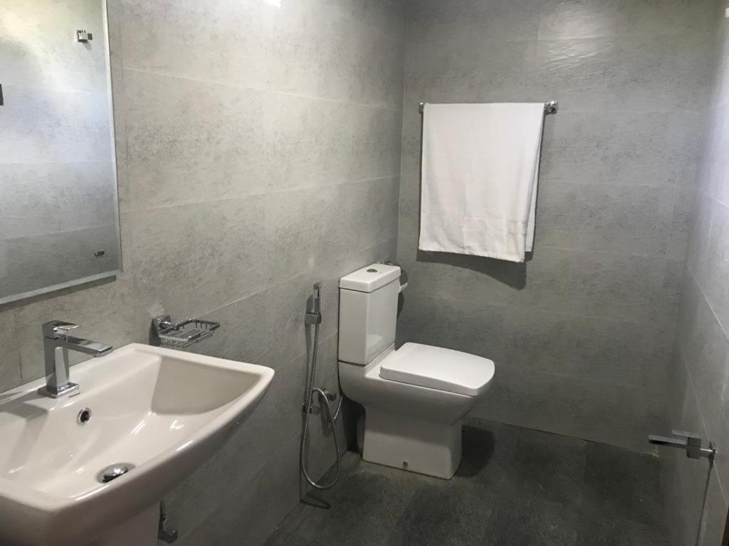 Koupelna v ubytování Lora Homestay