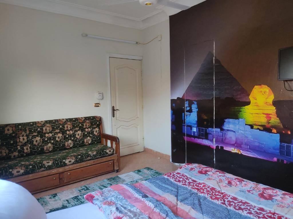 Postel nebo postele na pokoji v ubytování Elkhaima motel