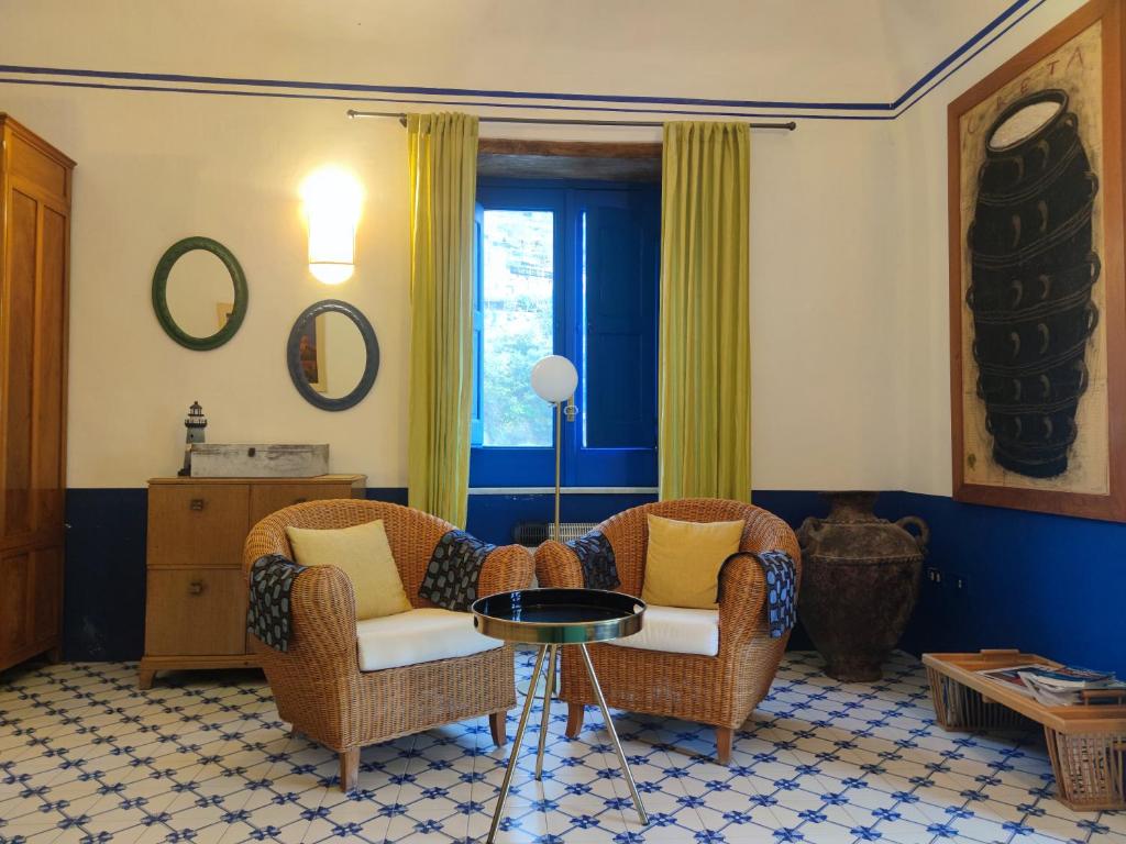 Część wypoczynkowa w obiekcie Casabluette a Minori - Amalfi coast
