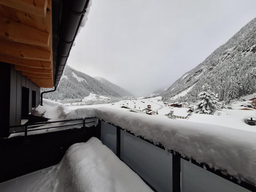 Appartements Tyrol v zimě