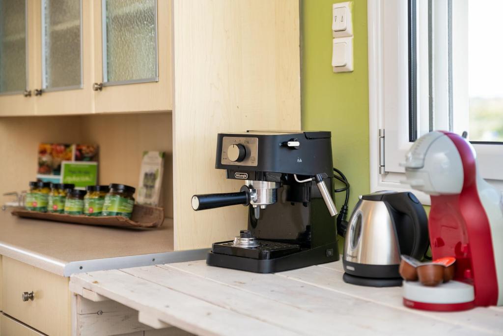 A kitchen or kitchenette at Piperitsa house for nomads or families in the countryside