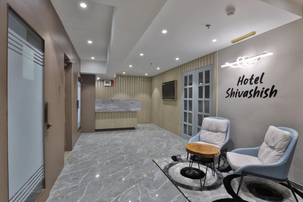 Posezení v ubytování Hotel Shivashish