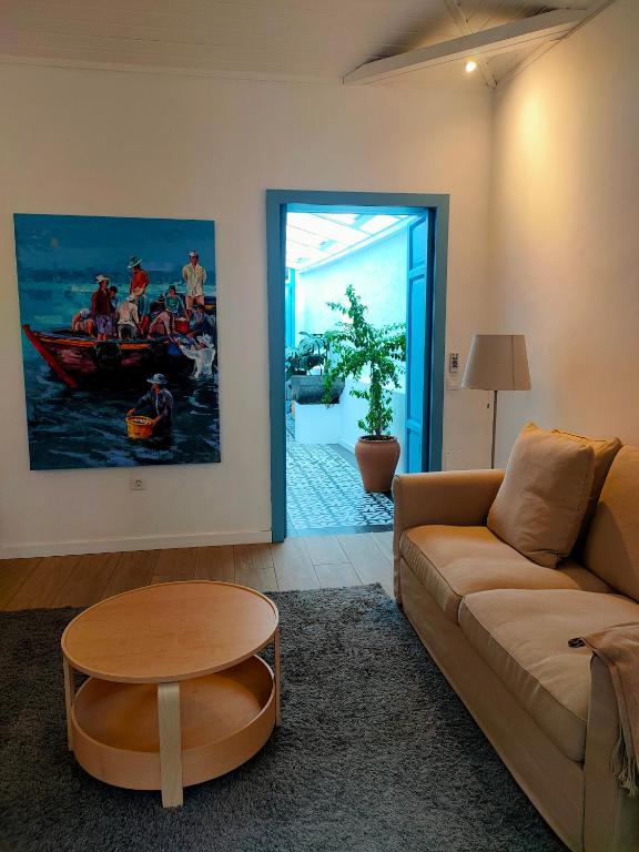 Posezení v ubytování Vivienda Vacacional Don Pedro