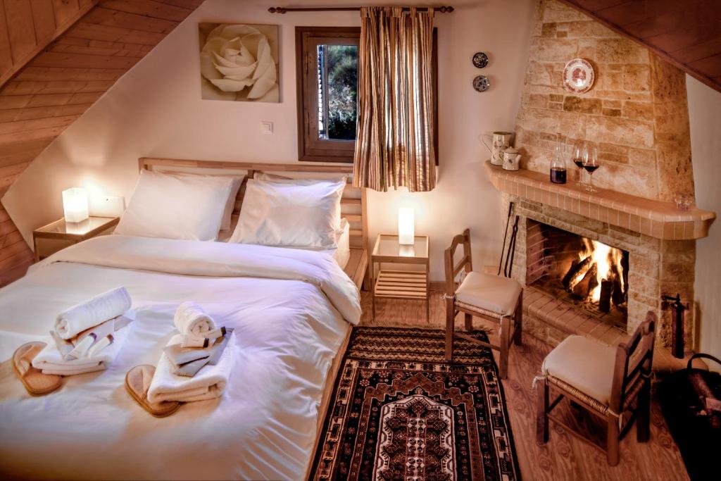 Postel nebo postele na pokoji v ubytování Italiano Bed & Breakfast