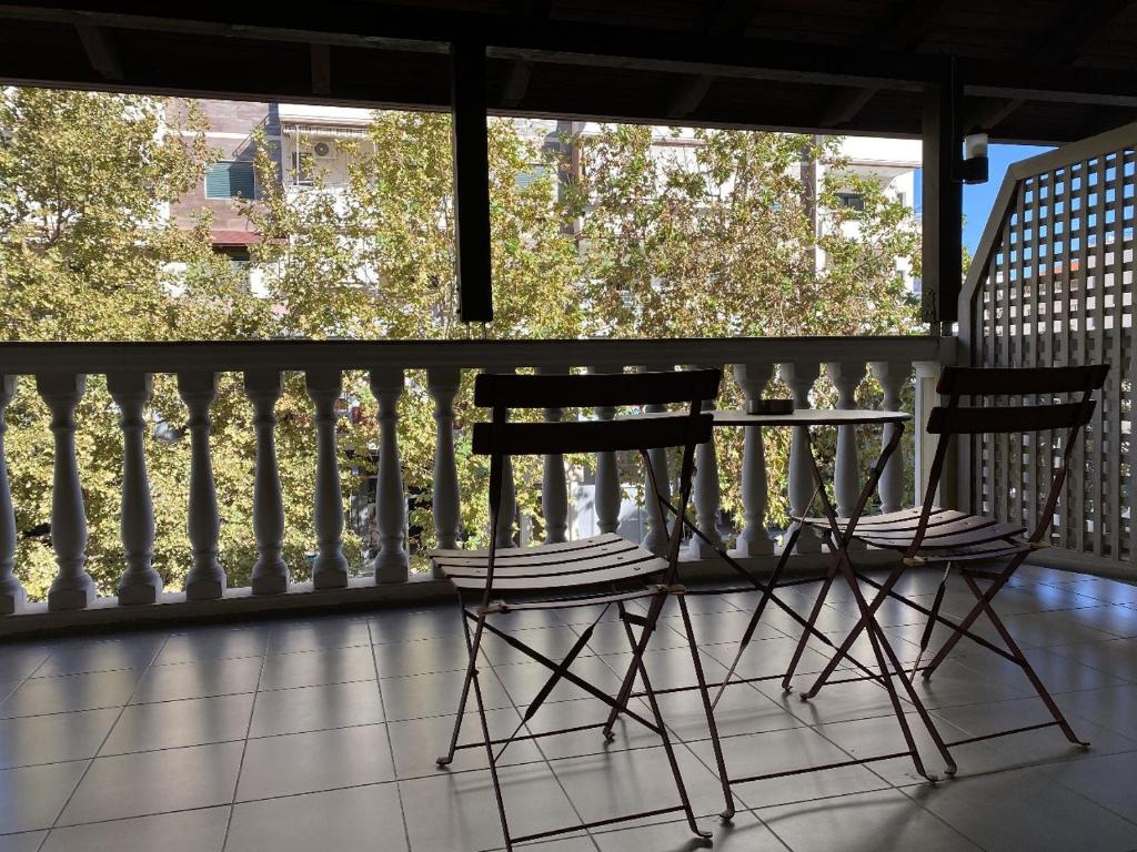 Balkón nebo terasa v ubytování Hotel Martini