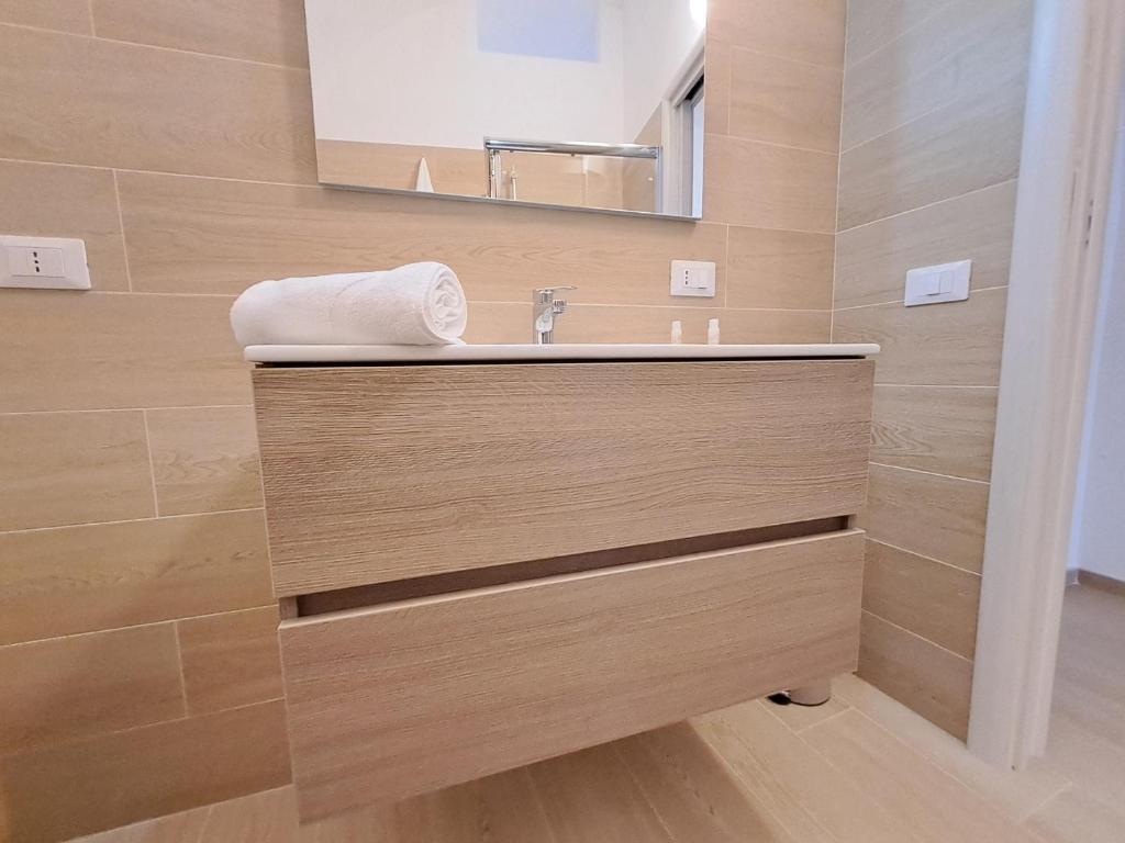 Koupelna v ubytování la casa sull arco