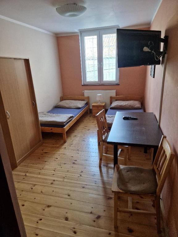 TV a/nebo společenská místnost v ubytování Penzion Kornout