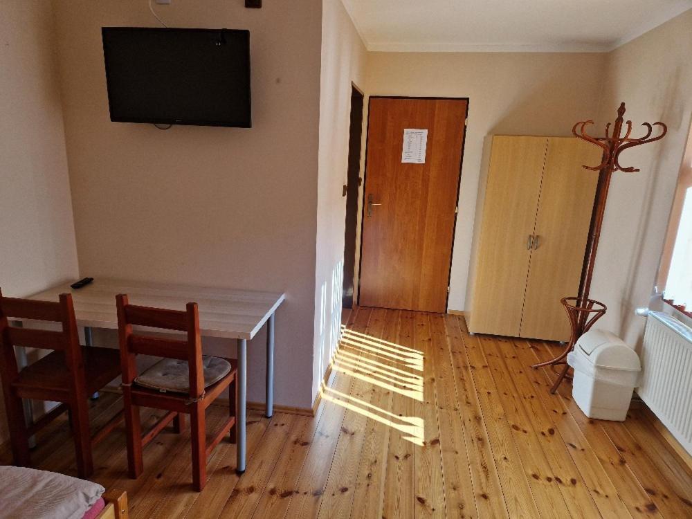 TV a/nebo společenská místnost v ubytování Penzion Kornout