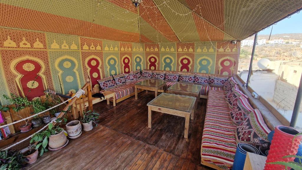 Balkón nebo terasa v ubytování Kekai Surf House