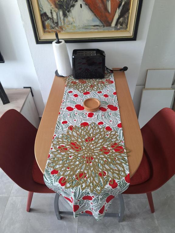 Posezení v ubytování Apartman u Zemunu