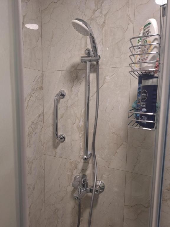 Koupelna v ubytování Apartman u Zemunu