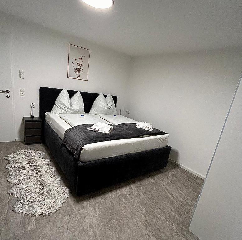 Postel nebo postele na pokoji v ubytování My Appartements