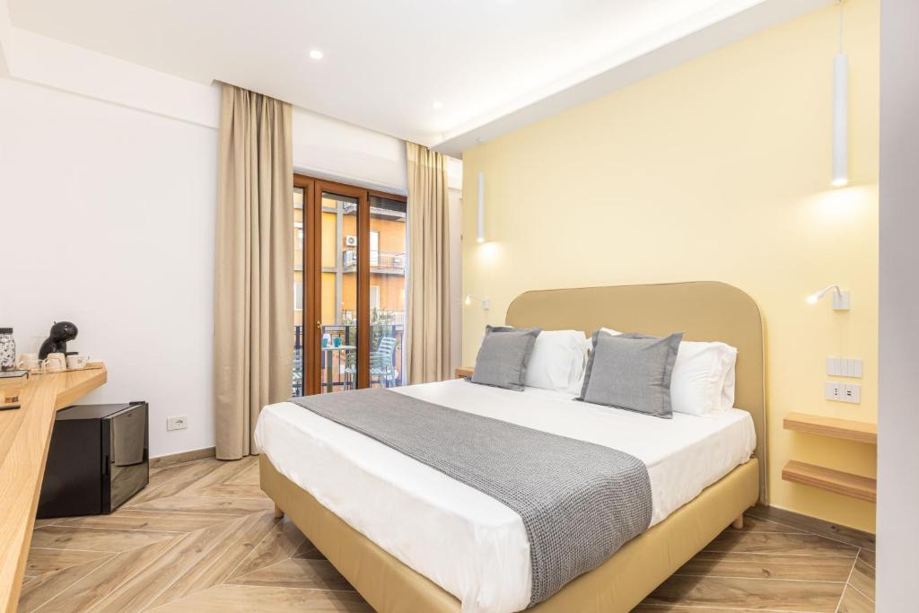 Postel nebo postele na pokoji v ubytování Syrrenton Home
