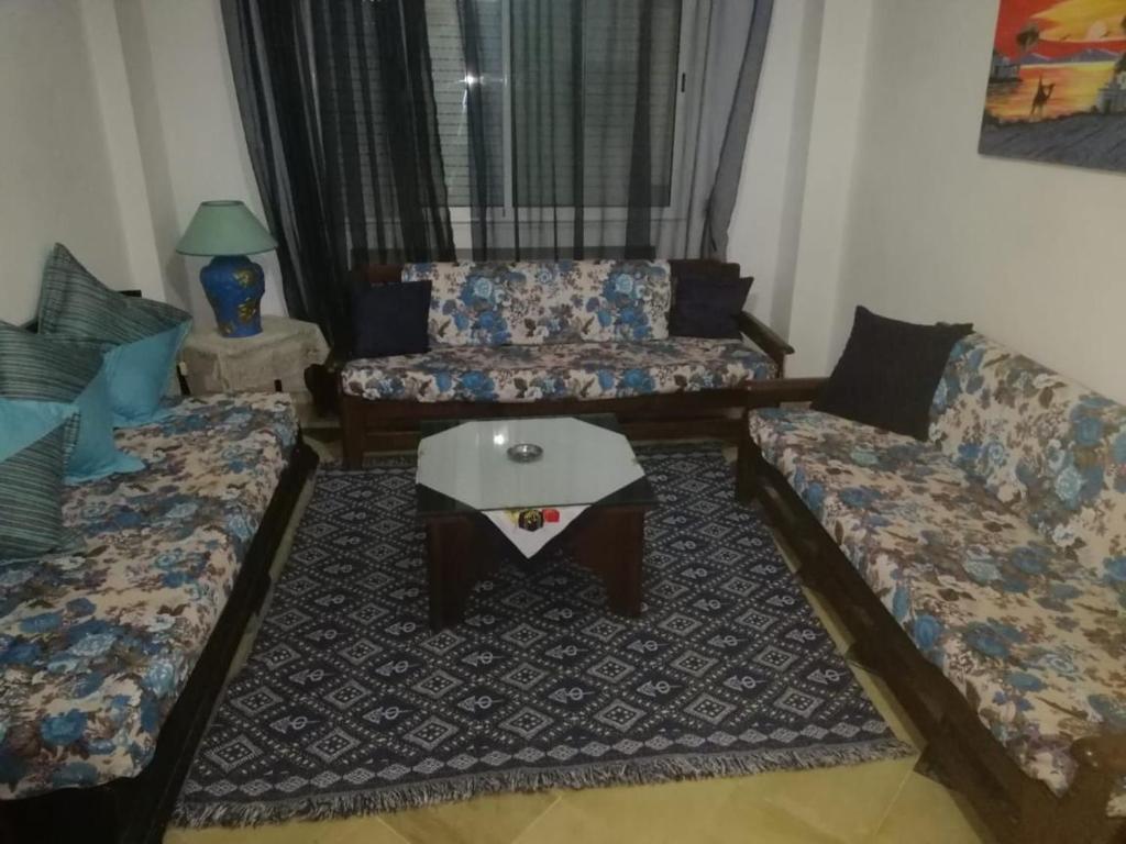 Posezení v ubytování JARDIN Apartments