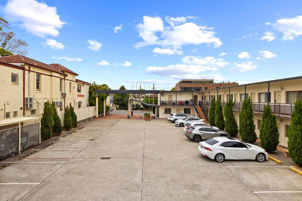Budova, kde se motel nachází