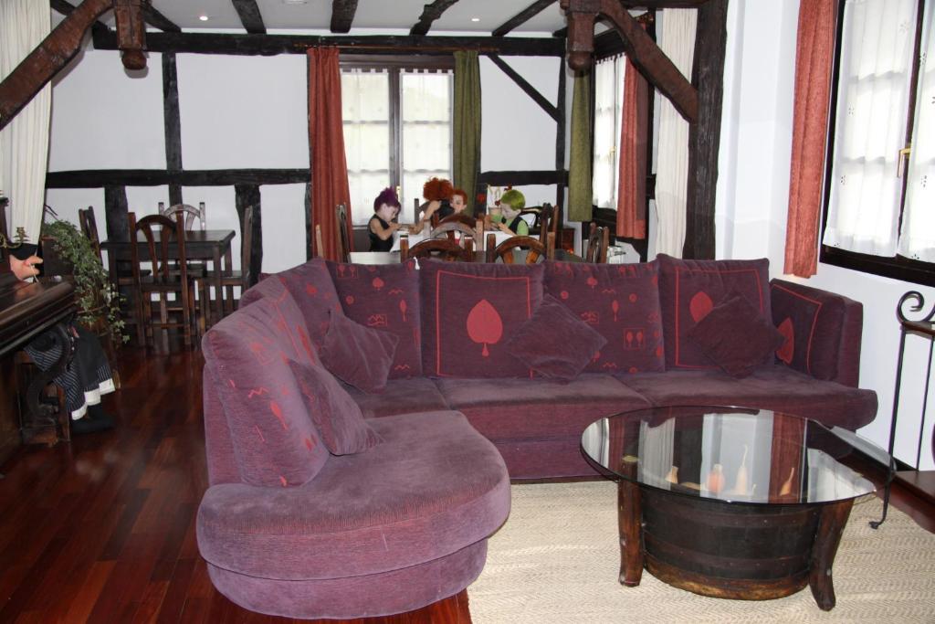 Posezení v ubytování Hotel SPA Atxaspi