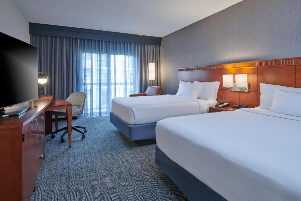 Courtyard by Marriott Detroit Livonia - Habitación Queen Con Dos Camas Queen